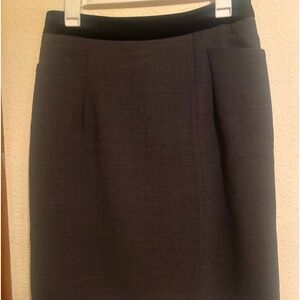 Teri Jon gray‎ pencil skirt